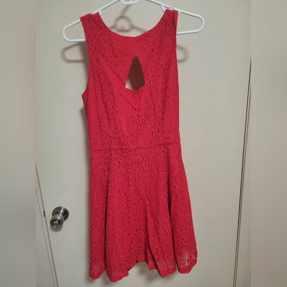 Jack, Size 4, crimson red dress